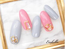 アンベリール 横浜店(Embellir)/(852)ビジューネイル