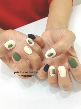 プライベート ネイルサロン マーマ(murmur)/塗りかけマット