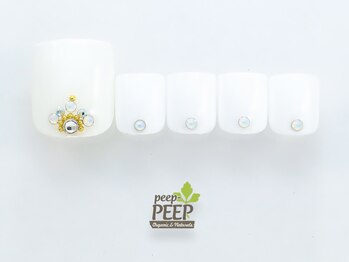 ピッピ 白金台店(peep PEEP)/1カラー&ビジュー15種フット-1