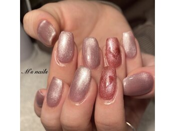 エムズネイル サベージ(M's nails Savage)/マグネットでアート