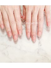 シュポルテ(chou porte)/先端ラメネイル