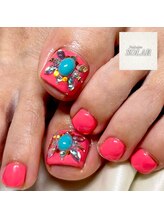 ソラール(SOLAR)/夏☆フットネイル