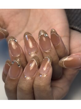 エムズネイル サベージ(M's nails Savage)/チークonフラッシュ☆