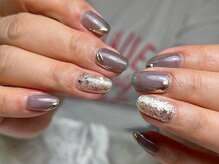ネイルサロン プール ヴー(Nail Salon Pour Vous)/【個性定額】ミラーネイル