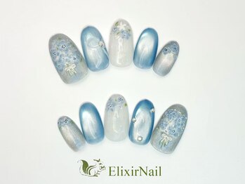エリクサーネイル 池袋(Elixir Nail)/定額c やり放題/クーポン使用