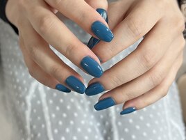 ワンカラー/ブルー/くすみカラー