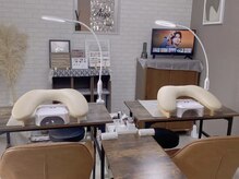 落ち着いた空間でリラックス施術