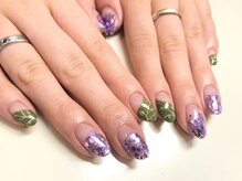 キュアネイル 京成津田沼店(Cure Nail)/紫陽花ネイル