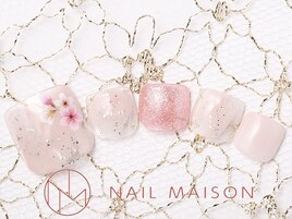 春色ピンクラメ桜¥9000