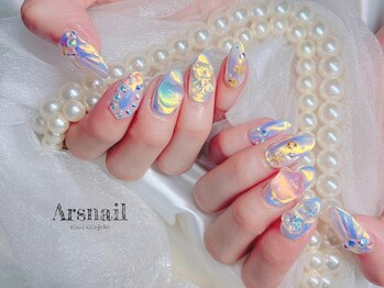 アルスネイル(Ars nail)/うるうるマーメイドネイル
