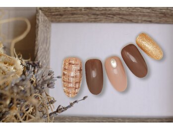 ファストネイル アスナル金山店(FAST NAIL)/秋ネイル　フット　【11758】