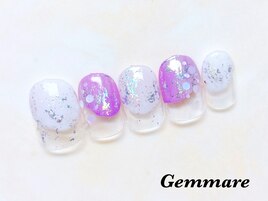 ニュアンス春夏キラキラデザイン