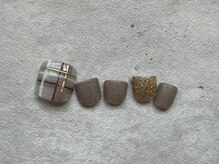 アールラッシュ アンド アールネイル(Rlash & r.nail PRODUCED BYα)/フット4本アート