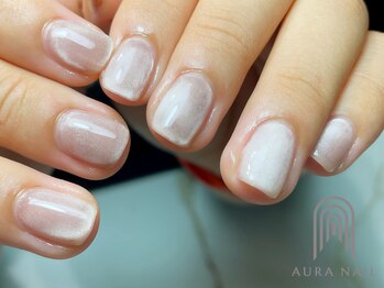 オーラ レアレア市川店内(AURA)/マグネットネイル