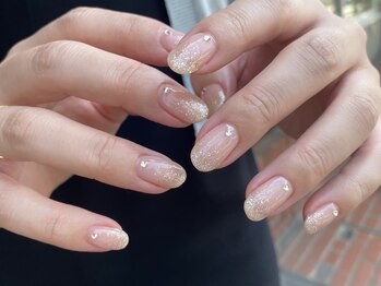 ネイルアルケー(Nail ARCHE)/ラメグラデーション