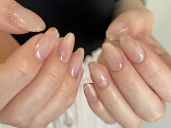 アイネイルズ 渋谷店(I nails)/【Karin.m】透明感ニュアンス