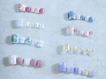 シェリーネイルサロン 姫路店(Cherie Nail salon)の雰囲気（ミラーデザイン♪この夏お洒落フットジェルネイル楽しみましょう）