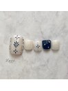フットネイル　フラワー♪