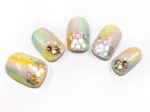 クリスタルネイル ゆめタウン筑紫野店(CRYSTAL NAIL)/ホログラムネイル