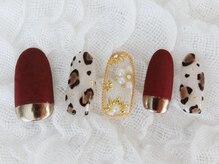 ネイリシャス(NAILICIOUS)/マットにポイントミラー