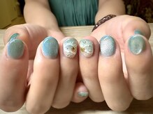 アミュリー ネイル アトリエ(Amury nail atelier)/海 ターコイズ マグネット