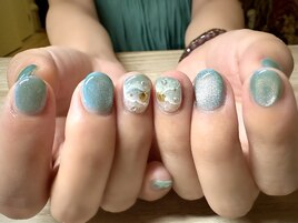海 ターコイズ マグネット
