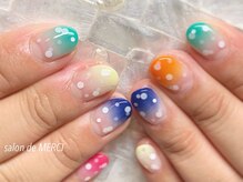 サロン ド メルシー(Salon de MERCI)/カラフルグラデ☆
