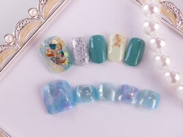 フットネイル￥7480
