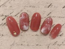 マーブルニュアンスネイル