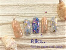 ネイルサロン フェリーチェ(felice)/【定額ネイル】¥7980