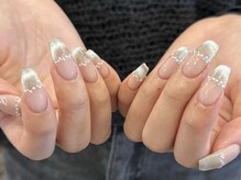 アイネイルズ 天神今泉店(I-nails)/【sana.i】マグネットフレンチ