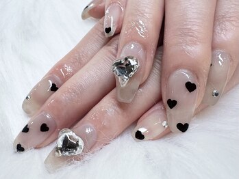 ネイルキュート アンド クールラッシュ 亀有店(nailcute & CoolLash)/韓国ハート
