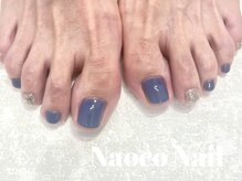 ナオコネイル(Naoco Nail)/スモーキーブルー＊乱切りラメ
