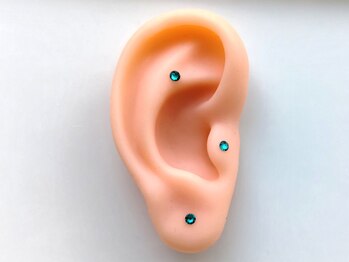 キュアフロウ 新潟巻/19)耳つぼジュエリー色見本/在庫