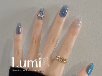 ルミネイル 池袋東口サンシャイン店(Lumi Nail)/ブルーリボンチェック