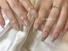 グリーングラデーション