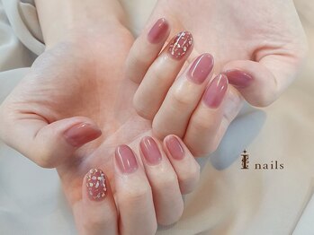 アイネイルズ 渋谷店(I nails)/大人シアーシェル￥6275[渋谷]