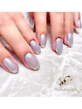 ノーラスリエン(Nolaslien)/ガラスフレンチ+ベースカラー