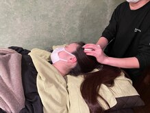 グランデ アム 若葉台店(Grande ame)/カッサで頭部の筋膜フィックス