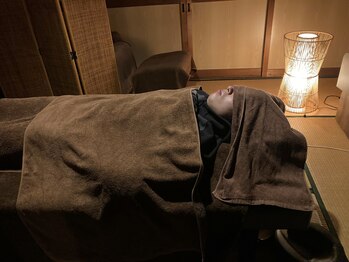 たにあん/肩が気になっている