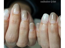 ネイルサロン キュービット(Q-bit)/逆フレンチポイントアート