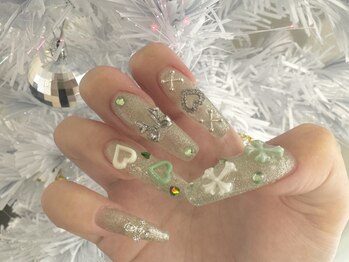 キャッツアイ東京 新宿店(Cat's eye TOKYO)/チップ長さだし(フラッシュ)