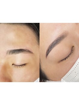 アイブロウメニューがあるサロン
