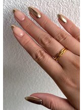 スペードキューネイル 新宿店(Spade Q Nail)/ミラーフレンチ