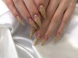 ラメグラデーション