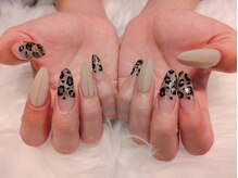 ジューシーネイルオオハシテン 大橋店(Juicynail)/レオパードネイル