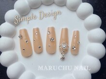 マルチューネイル 池袋(MARUCHU NAIL)/定額シンプルデザイン