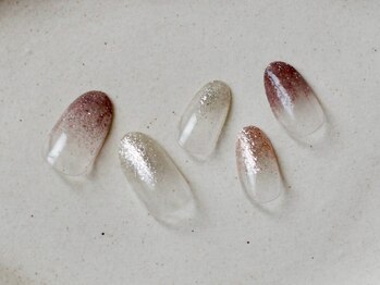 イプサムネイル 青葉台(ipsum nail)/ラメグラデーション