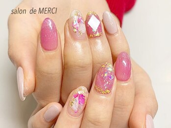サロン ド メルシー(Salon de MERCI)/宝石nail☆