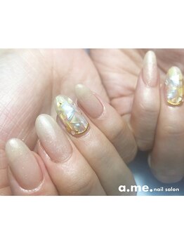 エイムネイル(a.me.nail.)/ナチュラルカラーなシェル